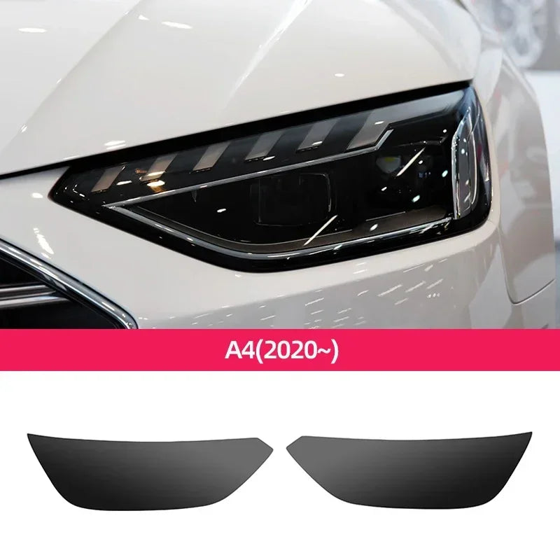 Blackout Headlight Film For Audi