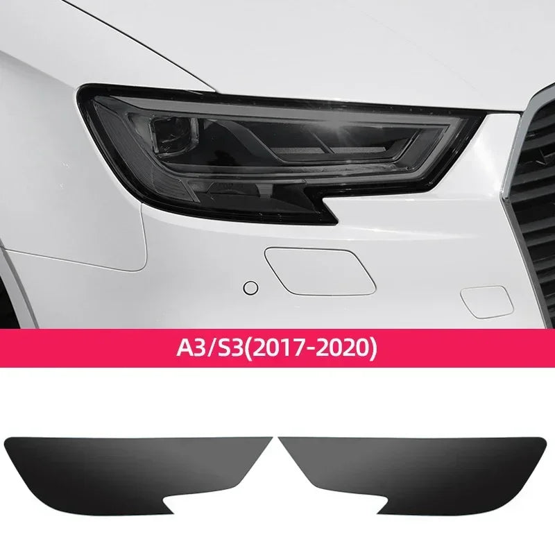 Blackout Headlight Film For Audi