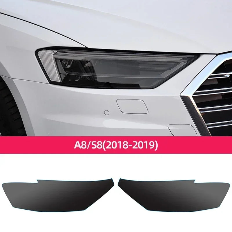 Blackout Headlight Film For Audi