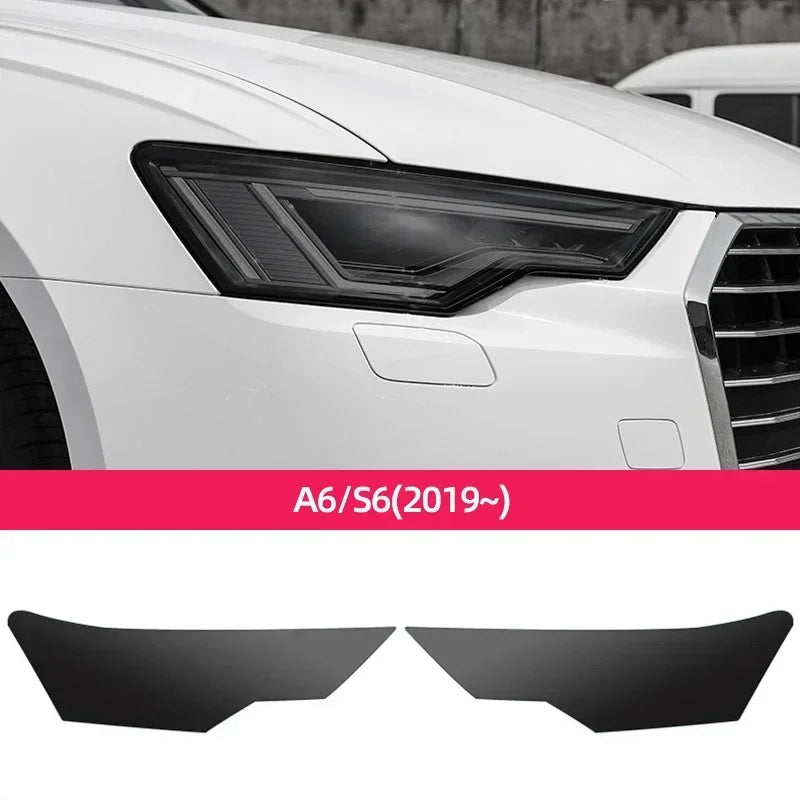 Blackout Headlight Film For Audi
