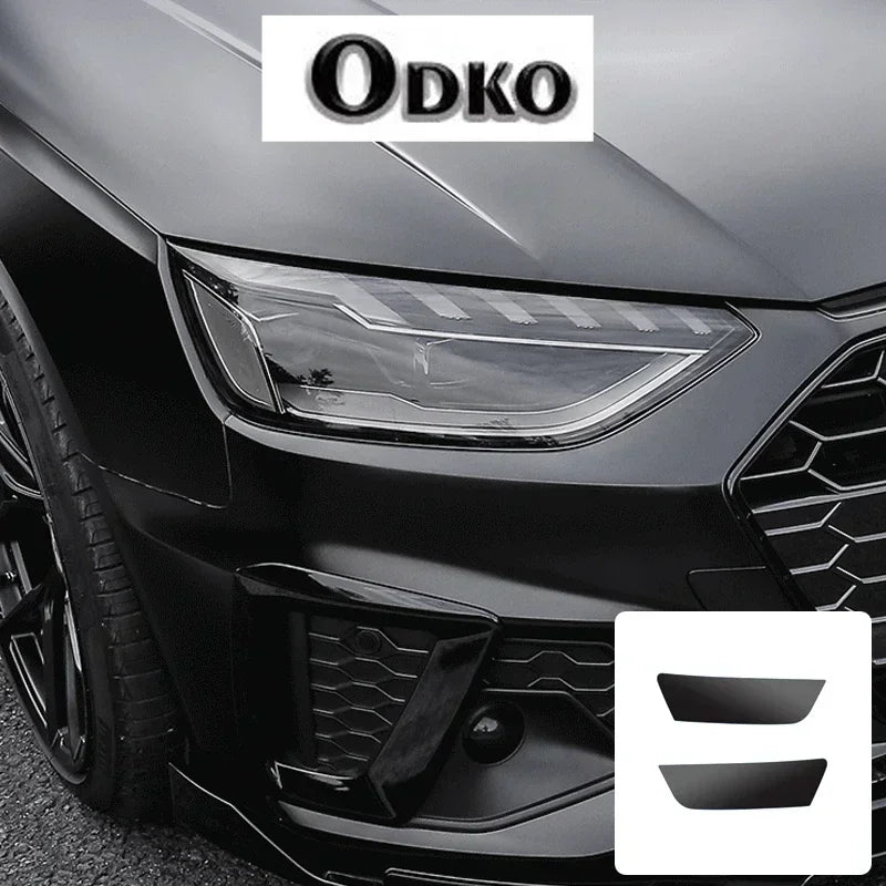 Blackout Headlight Film For Audi