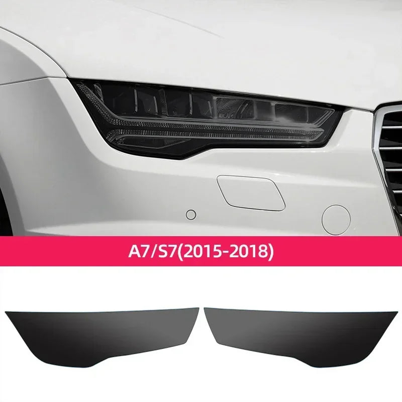 Blackout Headlight Film For Audi