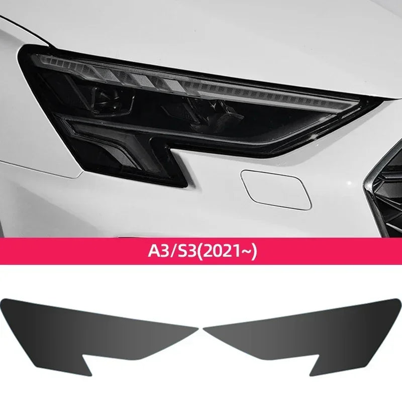 Blackout Headlight Film For Audi