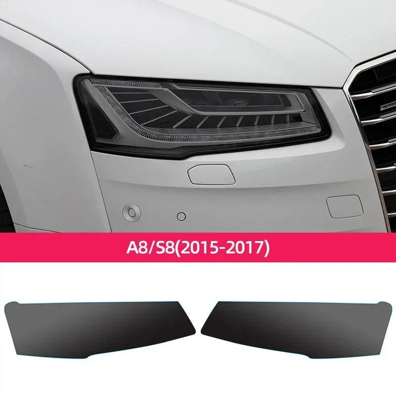 Blackout Headlight Film For Audi